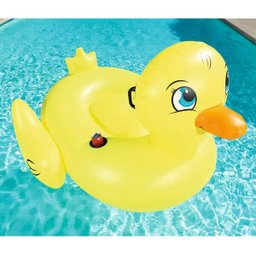 Boia Inflável Pato Amarelo Gigante Bestway - 2 Boia Inflável Pato Amarelo Gigante Bestway - 2