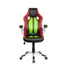Cadeira Gamer Pelegrin Pel-3009 Couro Pu Preta, Vermelha e Verde - 2