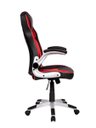 Ver imagem 3 de Cadeira Gamer Pelegrin Pel-3009 Couro Pu Preta e Vermelha