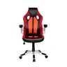 Cadeira Gamer Pelegrin Pel-3009 Couro Pu Preta e Vermelha - 2
