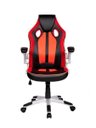 Ver imagem 2 de Cadeira Gamer Pelegrin Pel-3009 Couro Pu Preta e Vermelha