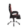 Cadeira Gamer Pelegrin Pel-3006 Couro Pu Preto e Vermelho - 4