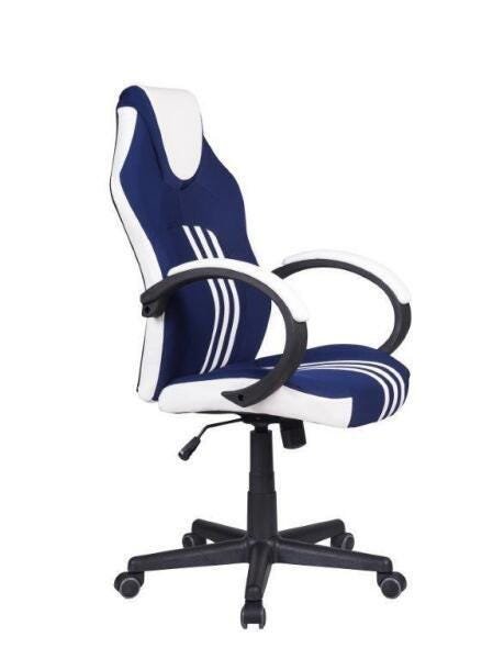 Cadeira Gamer Pelegrin Pel-3005 Azul, Branca e Preta - 3