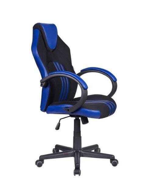 Cadeira Gamer Pelegrin Pel-3005 Preta e Azul - 3