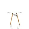 Mesa Eiffel Design Charles Eames 90cm Branca - Kza Bela - 3