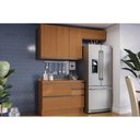 Ver imagem 1 de Kit de Cozinha Completa 4 Peças Maxxi (2aéreos+1balcão+1complemento) C4p165 Canela - Kappesberg