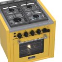 Ver imagem 6 de Fogao de Embutir 4 Bocas Venax Temis Amarelo Gas Glp 220v