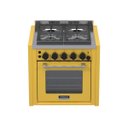 Ver imagem 1 de Fogao de Embutir 4 Bocas Venax Temis Amarelo Gas Glp 220v