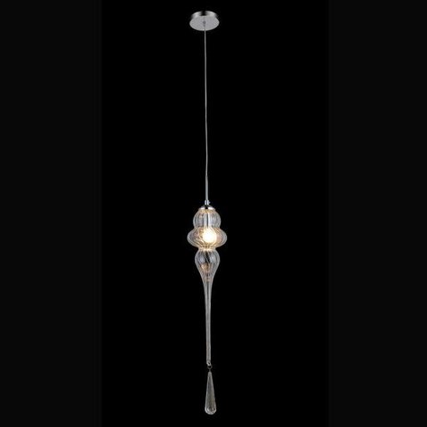 Pendente de Vidro Organika 50cmx13,5cm Bella Iluminação