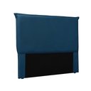 Ver imagem 1 de Cabeceira Cama Box Solteiro 90 Cm Garden Veludo S04 - D'Rossi Azul Marinho