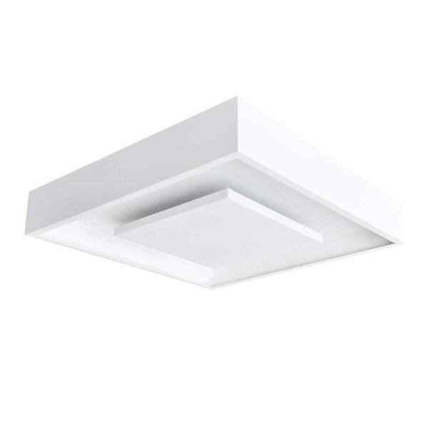 Plafon LED Sobrepor de Alumínio Hide 8,5cmx50cmx50cm Bella Iluminação 1x36W - 1