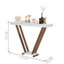 Ver imagem 4 de Aparador Supreme Pés Eucalipto Macico MDF 113cm Branco Mais de Casa