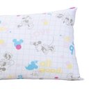 Ver imagem 2 de Fronha Portallar Malha Disney Estampada Minnie Be Happy 48cmx68cm Branco