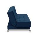 Ver imagem 6 de Sofá Cama 3 Lugares 1,80m Daise Suede Azul Madelina Decor
