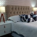 Ver imagem 2 de CABECEIRA ESTOFADA  CAPITONE LUNA SUEDE LISO MASCAVO KING 195 X 60 CM RBL