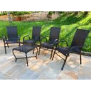 Ver imagem 1 de Jogo de Cadeiras para Jardim - Cadeira de Jardim , Mesa , Cadeira de Área, Varanda, Sacada - Tabaco