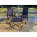 Ver imagem 1 de CADEIRAS DE JARDIM BELA COM MESA - SACADA, ÁREA, CHURRASQUEIRA, EDICULA, VARANDA, JARDIM CONJUNTO