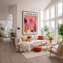 Ver imagem 5 de Quadro Canvas Flower Market Gallery 70x50cm Mold Branca