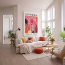 Ver imagem 4 de Quadro Canvas Flower Market Gallery 70x50cm Mold Branca