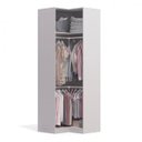 Ver imagem 2 de Guarda-Roupa Canto Modulado 2 Portas Alt2550 Kappesberg