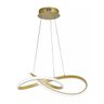 Pendente Luminária Led 36w 3 Tonalidades Dourado Lp302d - 1