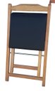 Ver imagem 6 de Jogo Mesa Dobrável Mel 70x70 E 4 Cadeiras Estofadas Preto Premium