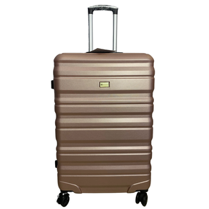 Mala de Viagem Média Rígida Rodas Duplas 360º Segredo Rosa