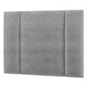 Ver imagem 1 de Cabeceira Estofada Iluminação Led Cama Box Solteiro 90 Cm:linho Cinza