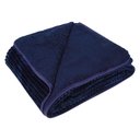 Ver imagem 1 de Cobertor Queen Dupla Face Sherpa Extra Macio Marinho 220x240cm