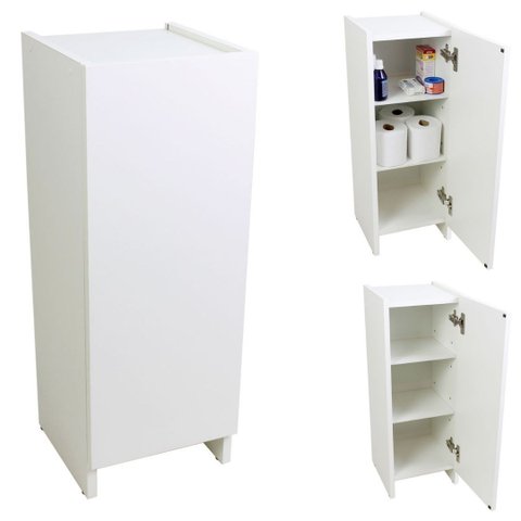 Armário para Banheiro Cozinha Lavanderia Madeira MDF Montado