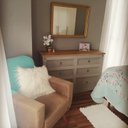 Ver imagem 5 de Cômoda de Madeira Maciça com 6 Gavetas Cinza Lavado