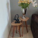 Ver imagem 2 de Conjunto de Mesa de Canto Organica Paris Md - 2 Unidades