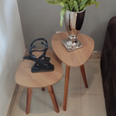 Ver imagem 3 de Conjunto de Mesa de Canto Organica Paris Md - 2 Unidades