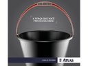 Ver imagem 4 de Balde Plástico 10l Extra Forte Multiuso - Atlas