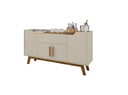 Ver imagem 4 de Aparador Buffet Future Off-white/cinamomo – Bechara Móveis