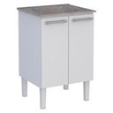 Ver imagem 1 de Balcão de Lavanderia em Aço com Tanque Triunfo Branco