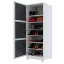 Ver imagem 4 de Sapateira Gelius Esmeralda Gold 1 Porta com Espelho - Branca