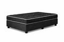 Ver imagem 2 de Kit Cama Box Baú Solteiro 88x188 cm + Colchão D33 Solteiro 20 cm Preto Suede