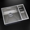 Ver imagem 3 de Cuba Calha Gourmet Pia Aço Inox 304 Cozinha Profissional 50x40cm Cozix