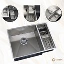 Ver imagem 2 de Cuba Calha Gourmet Pia Aço Inox 304 Cozinha Profissional 50x40cm Cozix