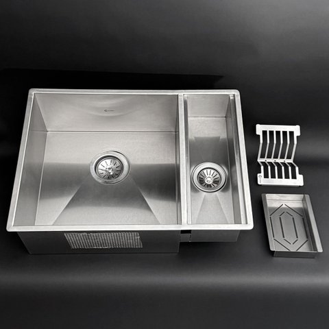 Cuba Calha Gourmet Pia Aço Inox 304 Cozinha Profissional 50x40cm Cozix