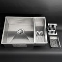Ver imagem 1 de Cuba Calha Gourmet Pia Aço Inox 304 Cozinha Profissional 50x40cm Cozix