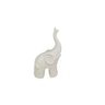 Escultura Decorativa Elefante em Resina Branco 23cm DN0146 BTC - 1