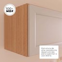 Ver imagem 6 de Armário Aéreo de Cozinha Pequeno Maria 100% MDF Móveis Home
