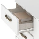 Ver imagem 5 de Cômoda Leme 1 Porta 4 Gavetas Branco - Fellicci