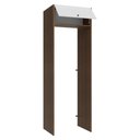 Ver imagem 5 de Porta-Geladeira 73 cm 1 Porta Basculante Rustic/Branco Vik Madesa Rustic/Branco