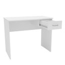 Ver imagem 4 de Mesa Escrivaninha Arapeí Escritório com Gaveta 90x73cm Branco 220070