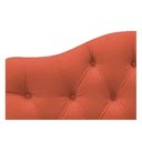 Ver imagem 3 de Cabeceira Suspensa Imperatriz 90 Cm Solteiro Suede Terracota