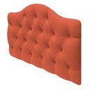 Ver imagem 5 de Cabeceira Suspensa Imperatriz 90 Cm Solteiro Suede Terracota