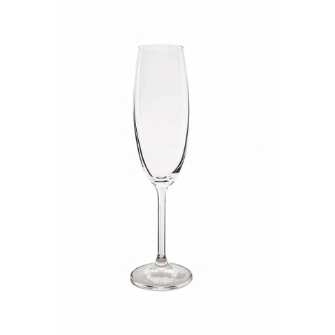 Taça para Champanhe em Cristal Bohemia Gastro Colibri Cristal 220ml 220/4s032